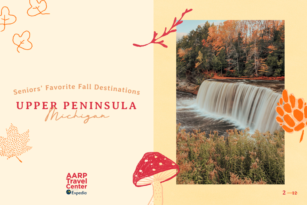 autumn leaves in upper peninsula michigan