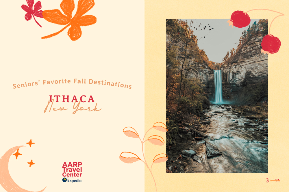 ithaca, ny in the fall