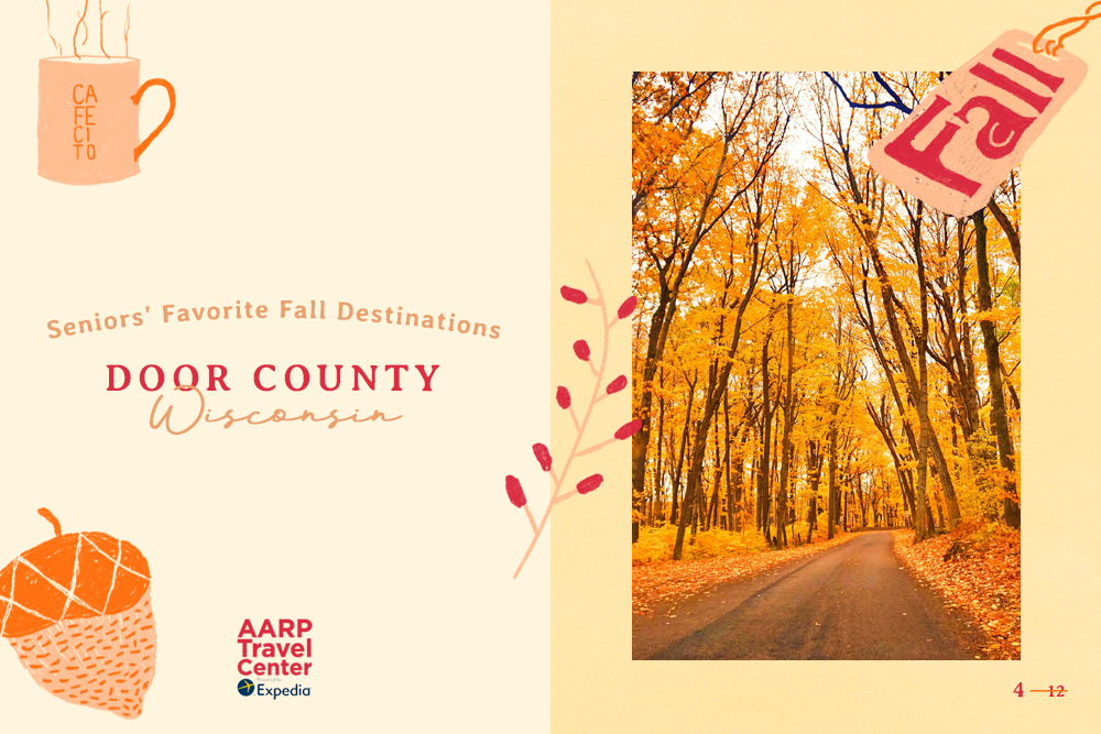 door county's fall foliage
