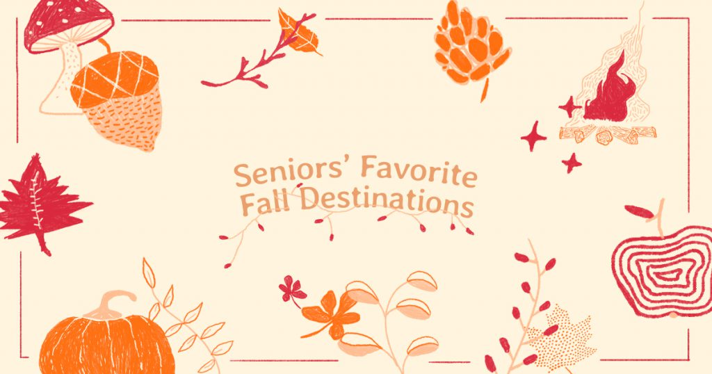 senior's favorite fall destinations aarp