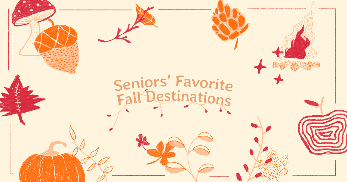 senior's favorite fall destinations aarp